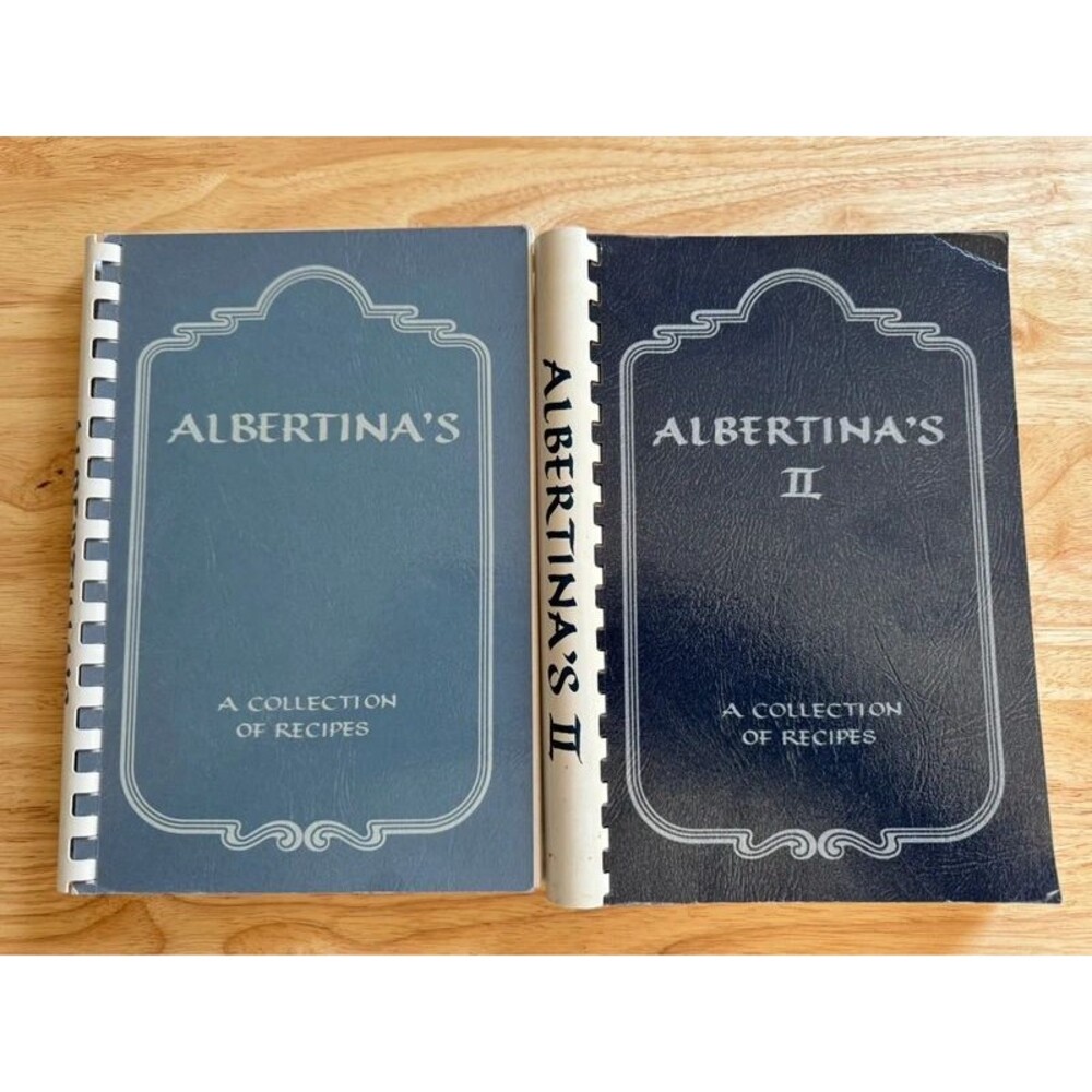 Albertina Kerr Spiral Bound Collection of recipes Vol I and II Portland Oregon